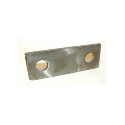 Backing plate For M12 U-Bolt 134  mm Inside diameter 50 x 3 mm T316 (A4) Stainless Steel